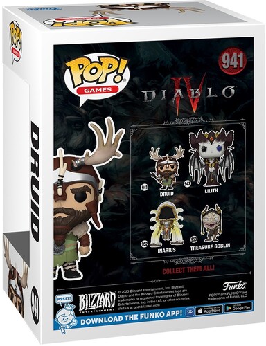 FUNKO POP! GAMES: Diablo 4 - Druid (Vinyl Figure)