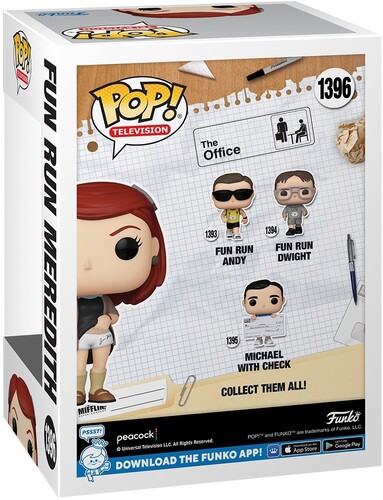 FUNKO POP! TELEVISION: The Office - Fun Run Meredith (FS) (Vinyl Figure)