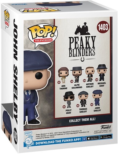 FUNKO POP! TELEVISION: Peaky Blinders - John Shelby (Vinyl Figure)