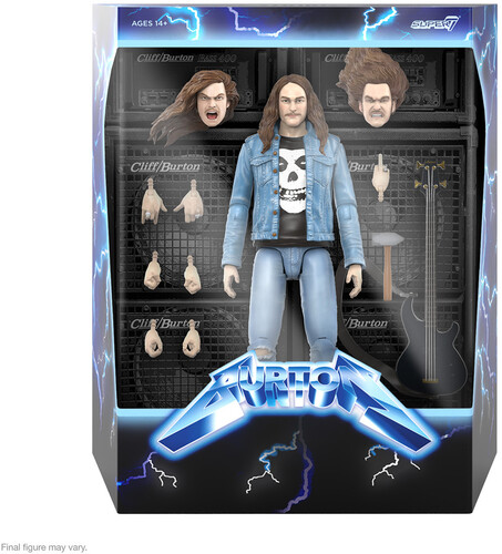 Super7 - Cliff Burton Ultimates! Wave 1 (Large Item, Collectible, Figure, Action Figure)
