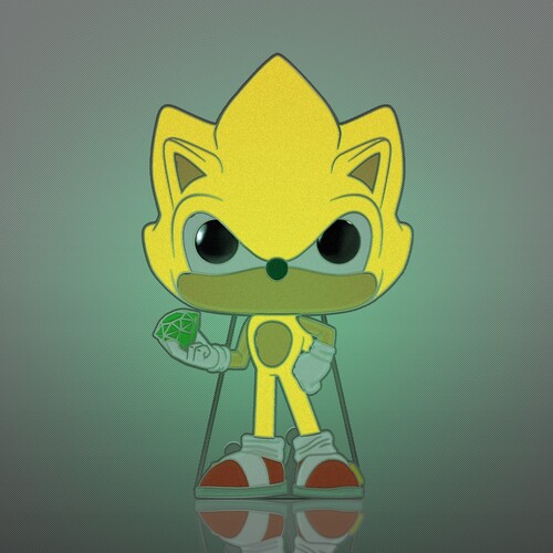 FUNKO POP! PINS SONIC: SUPER SONIC (Vinyl Figure, Pin)