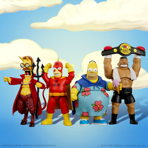 Super7 - The Simpsons ULTIMATES! Wave 4 - Drederick Tatum (Large Item, Collectible, Figure, Action Figure)