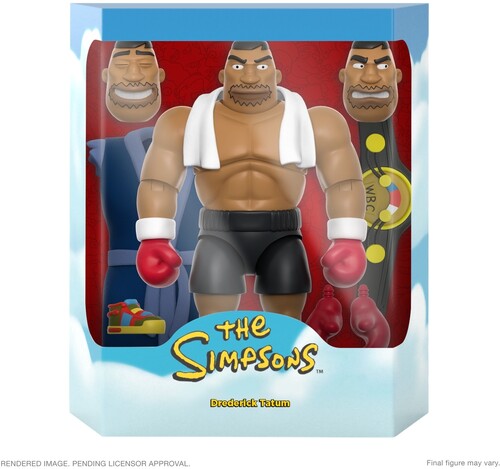 Super7 - The Simpsons ULTIMATES! Wave 4 - Drederick Tatum (Large Item, Collectible, Figure, Action Figure)