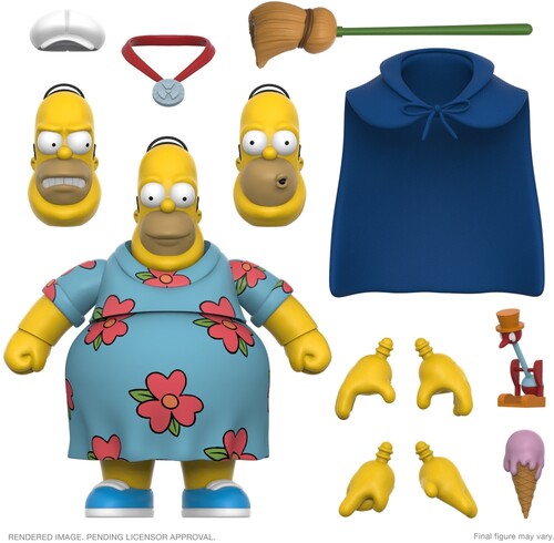 Super7 - The Simpsons ULTIMATES! Wave 4 - King-Size Homer (Large Item, Collectible, Figure, Action Figure)