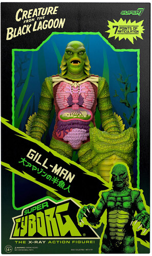 Super7 - Universal Monsters - Super Cyborg - Creature From The Black Lagoon (Full Color) (Large Item, Collectible, Figure, Action Figure)