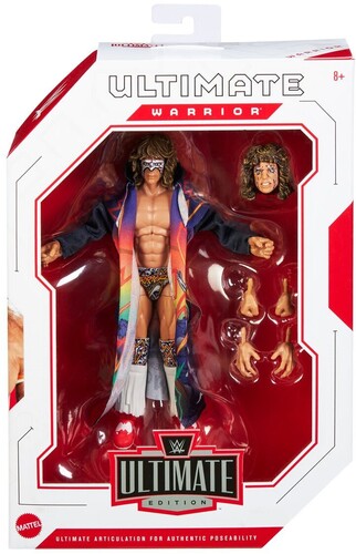 Mattel Collectible - WWE Ultimate Edition Best Of Wave 2 - Ultimate Warrior Action Figure (Large Item, Action Figure, Collectible)