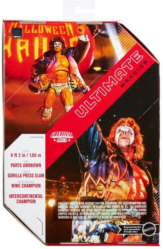 Mattel Collectible - WWE Ultimate Edition Best Of Wave 2 - Ultimate Warrior Action Figure (Large Item, Action Figure, Collectible)