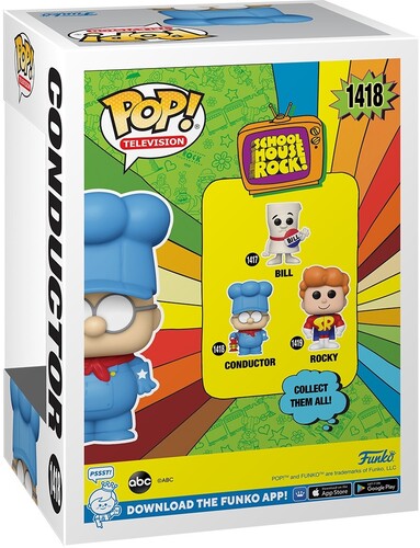 FUNKO POP! TELEVISION: Schoolhouse Rock - Conductor (Vinyl Figure)