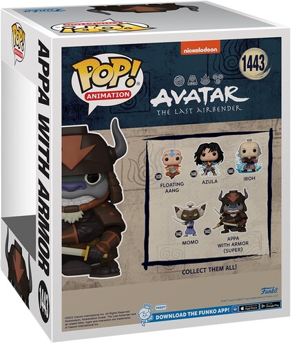 FUNKO POP! SUPER: Avatar: The Last Airbender - Appa w/ Armor 6 (Vinyl Figure)