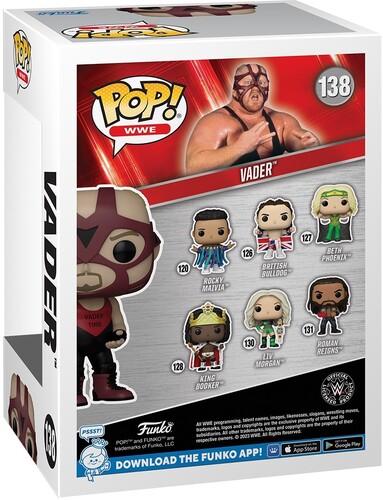 FUNKO POP! WWE: Vader (Vinyl Figure)