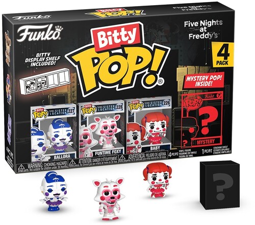 FUNKO BITTY POP!: Five Nights at Freddy's - Ballora 4PK (Vinyl Figure)