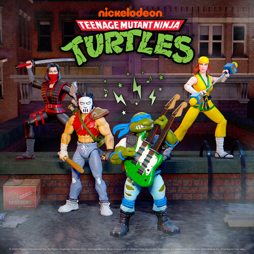 Super7 - TMNT ULTIMATES! Wave 10 - Classic Rocker Leo (Large Item, Collectible, Figure, Action Figure)