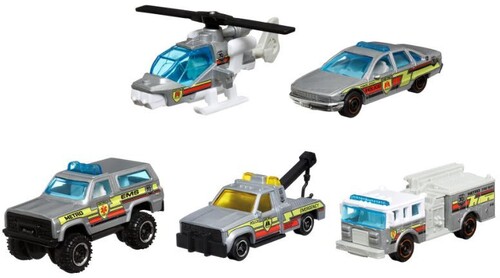 Mattel - Matchbox 70th Anniversary 5-Pack, styles in 5-pack will vary (Large Item, Toy Car)