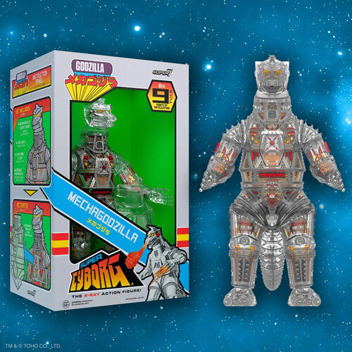 Super7 - Toho - Super Cyborg - Mechagodzilla (Clear) (Large Item, Collectible, Figure, Action Figure)