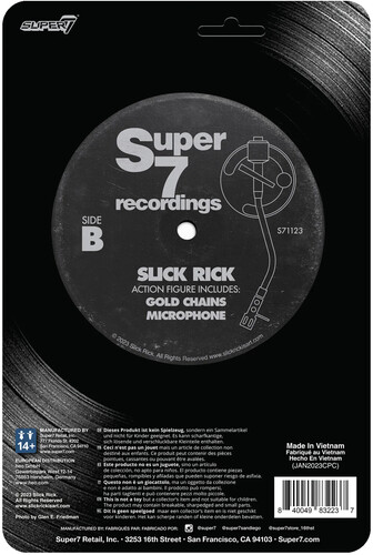 Super7 - Slick Rick - ReAction Figure Wv2 - Great Adventures (Collectible, Figure, Action Figure)