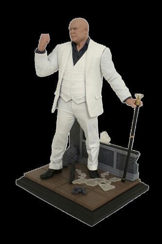 Diamond Select Toys Llc - Marvel Gallery Hawkeye Disney Plus Kingpin PVC Statue (Large Item, Vinyl Figure, Collectible)