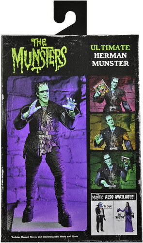 Neca - Rob Zombie's The Munsters - Ultimate Herman 7" Action Figure (Action Figure, Collectible)