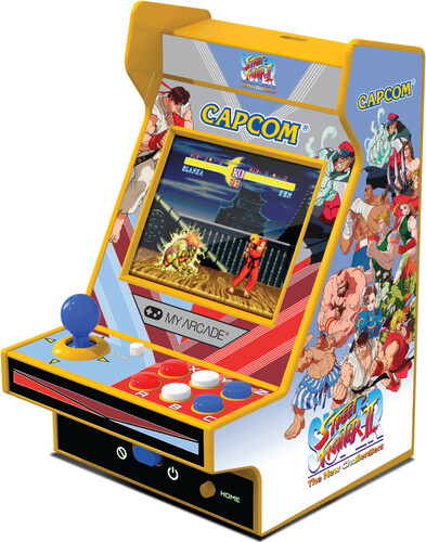 My Arcade DGUNL-4184 Super Street Fighter II Nano Player Portable Retro Arcade (2 GAMES IN 1)