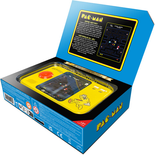 My Arcade DGUNL-4198 PAC-MAN Pocket Player Pro Handheld Portable Gaming System