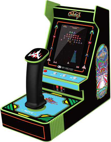 My Arcade DGUNL-7000 Galaga/Galaxian Joystick Player Portable Retro Arcade (2 GAMES IN 1)
