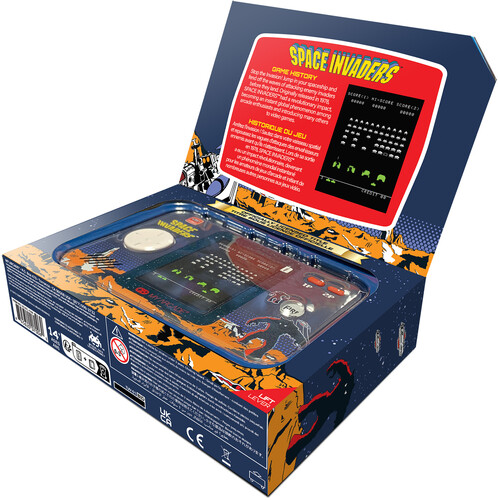 My Arcade DGUNL-7006 Space Invaders Pocket Player Pro Handheld Portable Gaming System