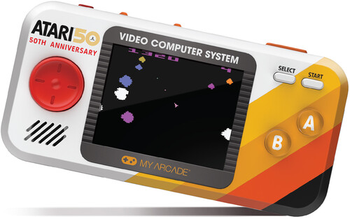 My Arcade DGUNL-7015 Atari Pocket Player Pro Handheld Portable Gaming System 100 Games