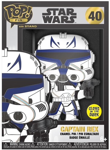 FUNKO POP! PINS: Star Wars: Clone Wars - Captain Rex (Pin)