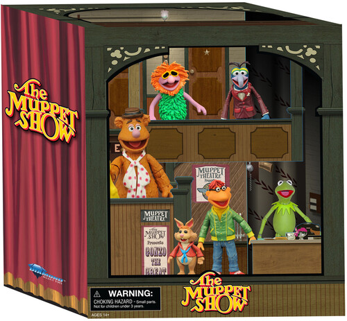 Diamond Select - The Muppets - Deluxe Backstage Action Figure Box Set (Large Item, Action Figure, Collectible)