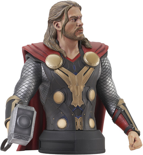 Diamond Select - Marvel Thor - Dark World Thor 1/6 Scale Bust (Large Item, Statue, Collectible)