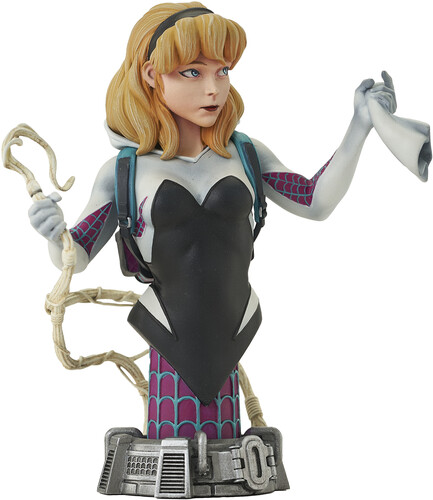 Diamond Select - Marvel Comic - Ghost Spider 1/7 Scale Bust (Large Item, Statue, Collectible)