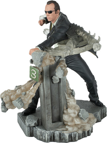 Diamond Select - The Matrix - Gallery Agent Smith PVC Statue (Large Item, Vinyl Figure, Collectible)