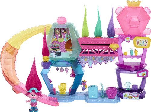 Mattel - Dreamworks Trolls: Band Together - Mount Rageous Playset (Large Item, Doll)