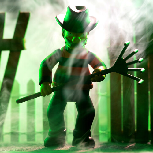 Super7 - The Simpsons - ReAction Wv4 - Nightmare Willie (Treehouse Of Horror V2) (Collectible, Figure, Action Figure)