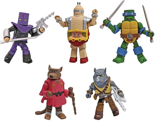 Diamond Select - TMNT Technodrome Deluxe Minimates 5 Pc Box Set (Large Item, Figure, Collectible)