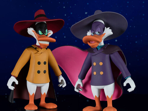 Diamond Select - Darkwing Duck & Negaduck Deluxe Action Figure Box Set (Large Item, Action Figure, Collectible)