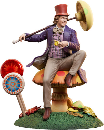 Diamond Select - Willy Wonka & The Chocolate Factory - Gallery PVC Statue (Large Item, Vinyl Figure, Statue, Collectible)