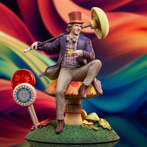 Diamond Select - Willy Wonka & The Chocolate Factory - Gallery PVC Statue (Large Item, Vinyl Figure, Statue, Collectible)