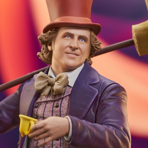 Diamond Select - Willy Wonka & The Chocolate Factory - Gallery PVC Statue (Large Item, Vinyl Figure, Statue, Collectible)