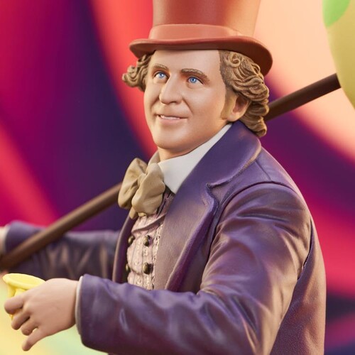 Diamond Select - Willy Wonka & The Chocolate Factory - Gallery PVC Statue (Large Item, Vinyl Figure, Statue, Collectible)