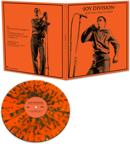 Love Will Tear Us Apart - Orange/ black Splatter