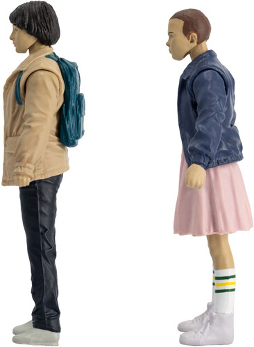 McFarlane - Stranger Things - Page Punchers 2pk Eleven and Mike Wheeler 3in Action Figures with Comic (Large Item, Action Figure)