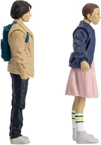 McFarlane - Stranger Things - Page Punchers 2pk Eleven and Mike Wheeler 3in Action Figures with Comic (Large Item, Action Figure)