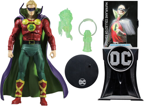 McFarlane - DC Multiverse Green Lantern Alan Scott (Day of Vengeance) 7in Figure McFarlane Collector Edition (Large Item, Action Figure)