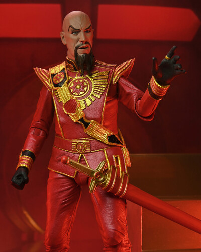 Neca - King Features Flash Gordon - Ming Red Military 7In Af (Large Item, Action Figure, Collectible)