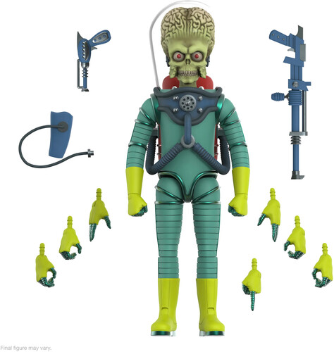 Super7 - Mars Attacks - ULTIMATES! Wave 1 - Martian (Invasion Begins) (Large Item, Collectible, Figure, Action Figure)