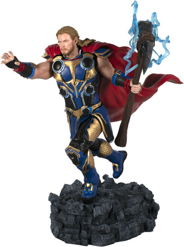 Diamond Select - Marvel Gallery Deluxe Thor Love & Thunder PVC Statue (Large Item, Vinyl Figure, Collectible)