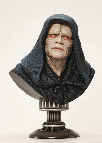 Diamond Select - Star Wars: ROTJ - Emperor Palpatine Legends In 3D 1/2 Scale Bust (Large Item, Statue, Collectible)