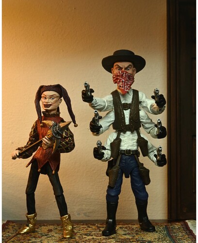 Neca - Puppet Master - Ultimate Six-Shooter & Jester 2 Pk 7In Af (Action Figure, Collectible)