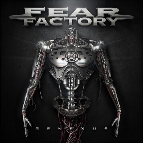 Fear Factory - Genexus - Crystal Clear Black White Splatter (Colored Vinyl, Clear Vinyl, Black, White, Gatefold LP Jacket)