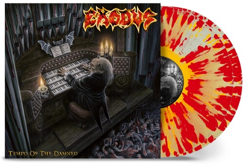 Exodus - Tempo of the Damned (20th Anniversary) Natural Yellow Red Splatter (Colored Vinyl, Yellow, Red, Gatefold LP Jacket, Splatter)